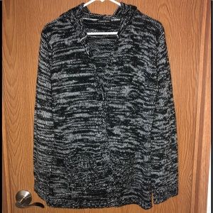 Carol Rose Hooded Cadigan w/ Pockets